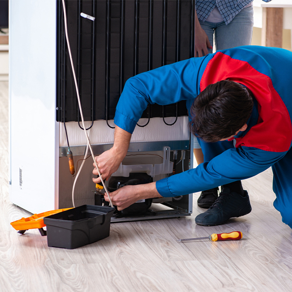 how much do you charge for refrigerator repair services in Rice VA